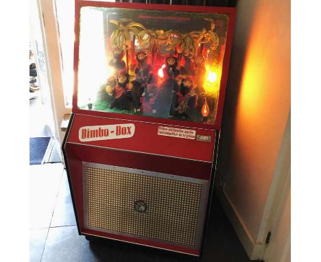 Bimbo-Box jukeboxRare Bimbo-Box jukebox with radio cassette by Automatenfabrik Bock, Betlingshausen in top working condition.