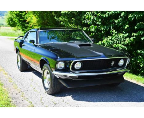 1969 Ford Mustang Mach 1Beautiful Mach 1 with 351-cui Windsor V8 engine, 253 hp, limited slip differential, and uprated with 