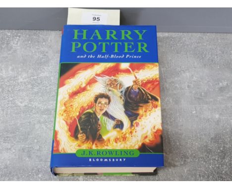 HARRY POTTER AND THE HALF BLOOD PRINCE HARD BACK BOOK FIRST EDITION BY J.K.ROWLING