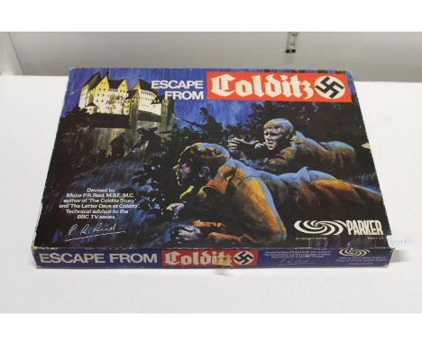 A vintage Colditz board game (unchecked) 