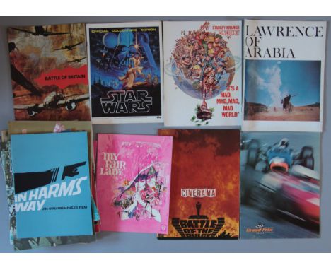 A collection of 47 Cinema Souvenir programmes and booklets. Titles include: Can-Can, Battle of Britain, Waterloo, Spartacus, 