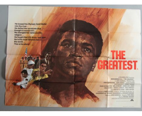 A collection of 30 folded British Quad Film Posters including: The Greatest (starring Muhammad Ali), Fort Apache The Bronx (s