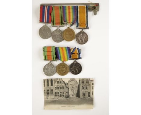GREAT WAR AND SECOND WORLD WAR GROUP OF MEDAL, War and Victory impressed (58463 DVR. W.E. CAST. R.A.), Defence and War medals