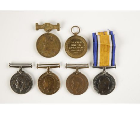 GREAT WAR MERCANTILE PAIR OF MEDALS, War and Mercantile, impressed (PHILIP THOMPSON), and a Mercantile an pair, War and Victo