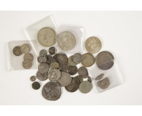 CHARLES I, HALFCROWN, George IV, Halfcrown 1820, Anne Shilling, 1711, and other Celtic, Hammered, Roman and later coins inclu