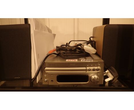 Denon M35 DAB digital tuner, amplifier and a pair of SC-M73 speakers