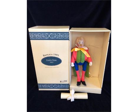 A Steiff Clown Noso 1911 Replica 1995 boxed