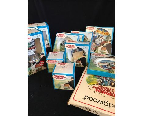 Wedgwood Thomas the Tank Engine Friends collection mugs, bowls and plates.
