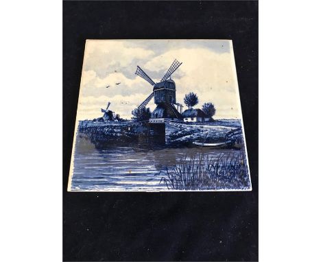 A Delft tile