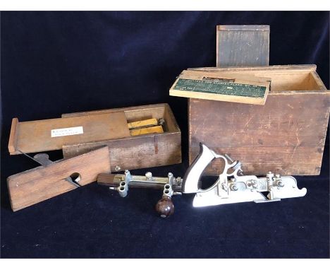A large selection of vintage tools to include several planes.