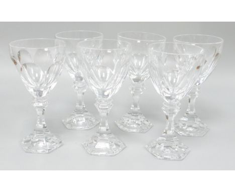 Italian Colle Crystal Boxed Quality White Wine Glasses X 6 