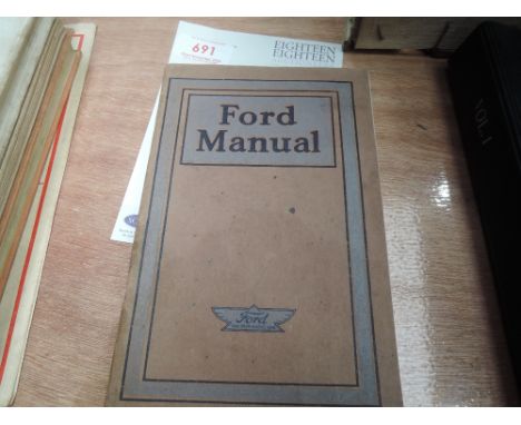 An interesting 1920 Ford manual for owners and operators of Ford cars and trucks.