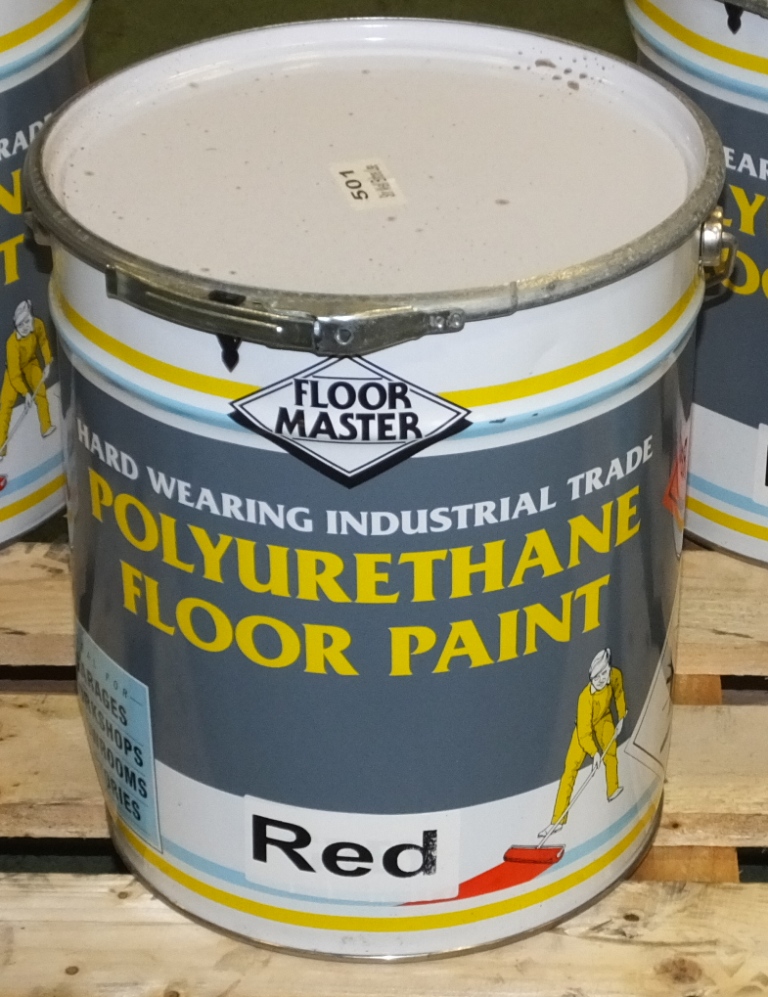 Floormaster Hard Wearing Industrial Trade Polyurethane Floor Paint