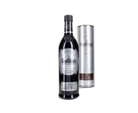 GLENFIDDICH 12 YEAR OLD CAORAN RESERVESingle malt.Without Glenfiddich, Scotland might not enjoy the same thriving whisky scen