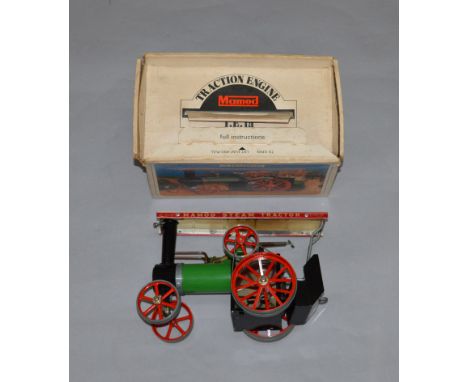 A boxed Mamod Steam Tractor T.E.1a.
