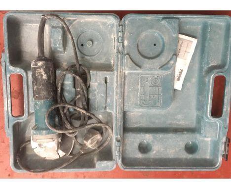 POLICE > MAKITA angle grinder [VAT ON HAMMER PRICE] [NO RESERVE]