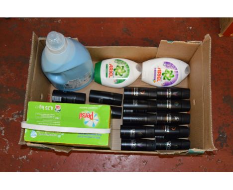 POLICE > Lot of detergents and Lynx deodorants [VAT ON HAMMER PRICE] [NO RESERVE]