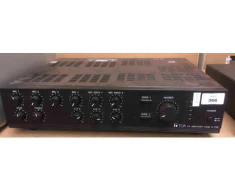TOA PA Amplifier Model A-1706.