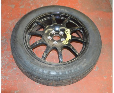 POLICE > Large wheel and tyre [VAT ON HAMMER PRICE] [NO RESERVE]