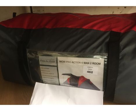 POLICE > PRO ACTION 6 man 2 room tent [VAT ON HAMMER PRICE] [NO RESERVE]