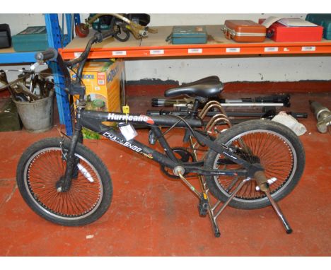 POLICE > Challenge Xtreme Hurricane BMX bicycle. [VAT ON HAMMER PRICE] [NO RESERVE]