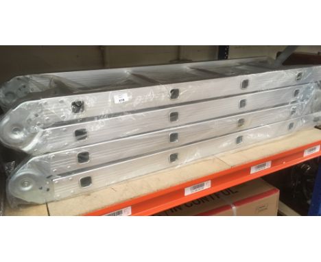 Aluminium extension ladder
