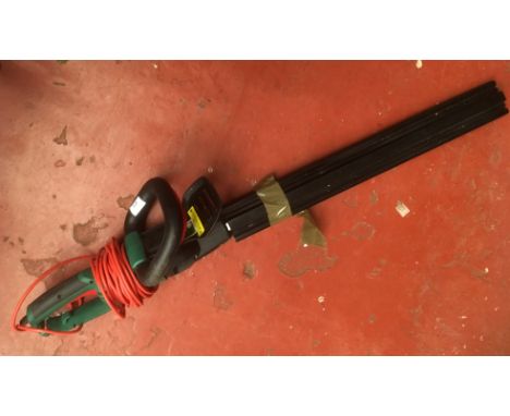 POLICE > QUALCAST electric hedge trimmer [VAT ON HAMMER PRICE] [NO RESERVE]