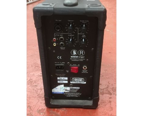 SOUND RANGER Compact Portable Address System