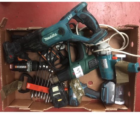 POLICE > Good mixed lot of power tools etc. [VAT ON HAMMER PRICE] [NO RESERVE]
