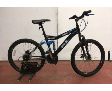 POLICE > Spike Quasar FR Range full suspension mountain bike. [VAT ON HAMMER PRICE] [NO RESERVE]