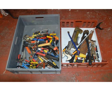 POLICE > Good quantity of assorted hand tools [VAT ON HAMMER PRICE] [NO RESERVE]