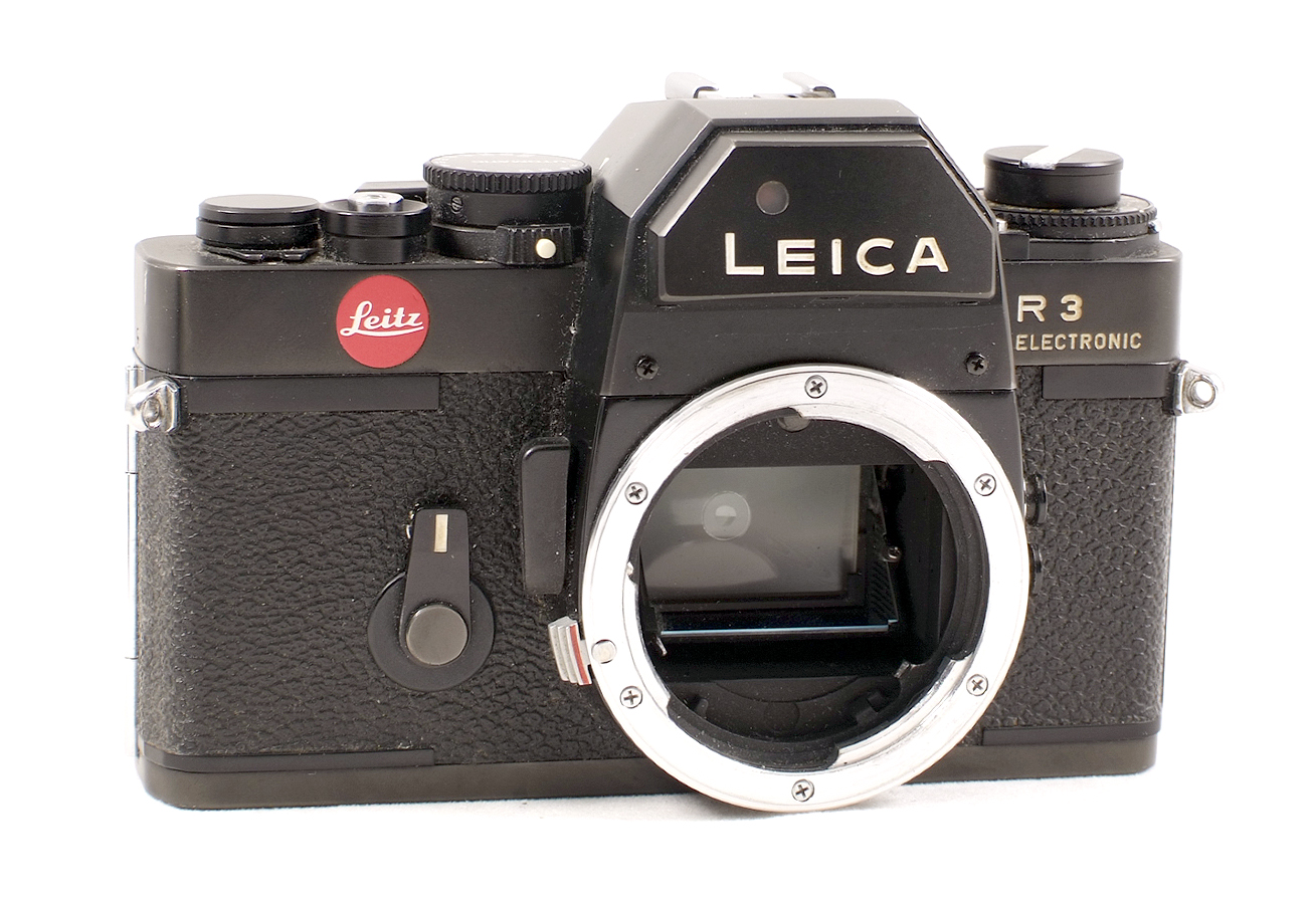 Two Leica R Series Camera Bodies. Black Leica R4 camera body #1559302 ...
