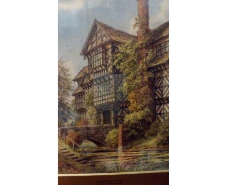 Albert Dunnington Framed Lithograph 
