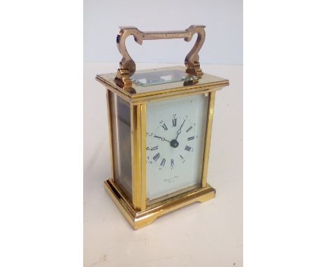 Freres Carriage Clock, (Glass To Back Missing), Good Working Order 