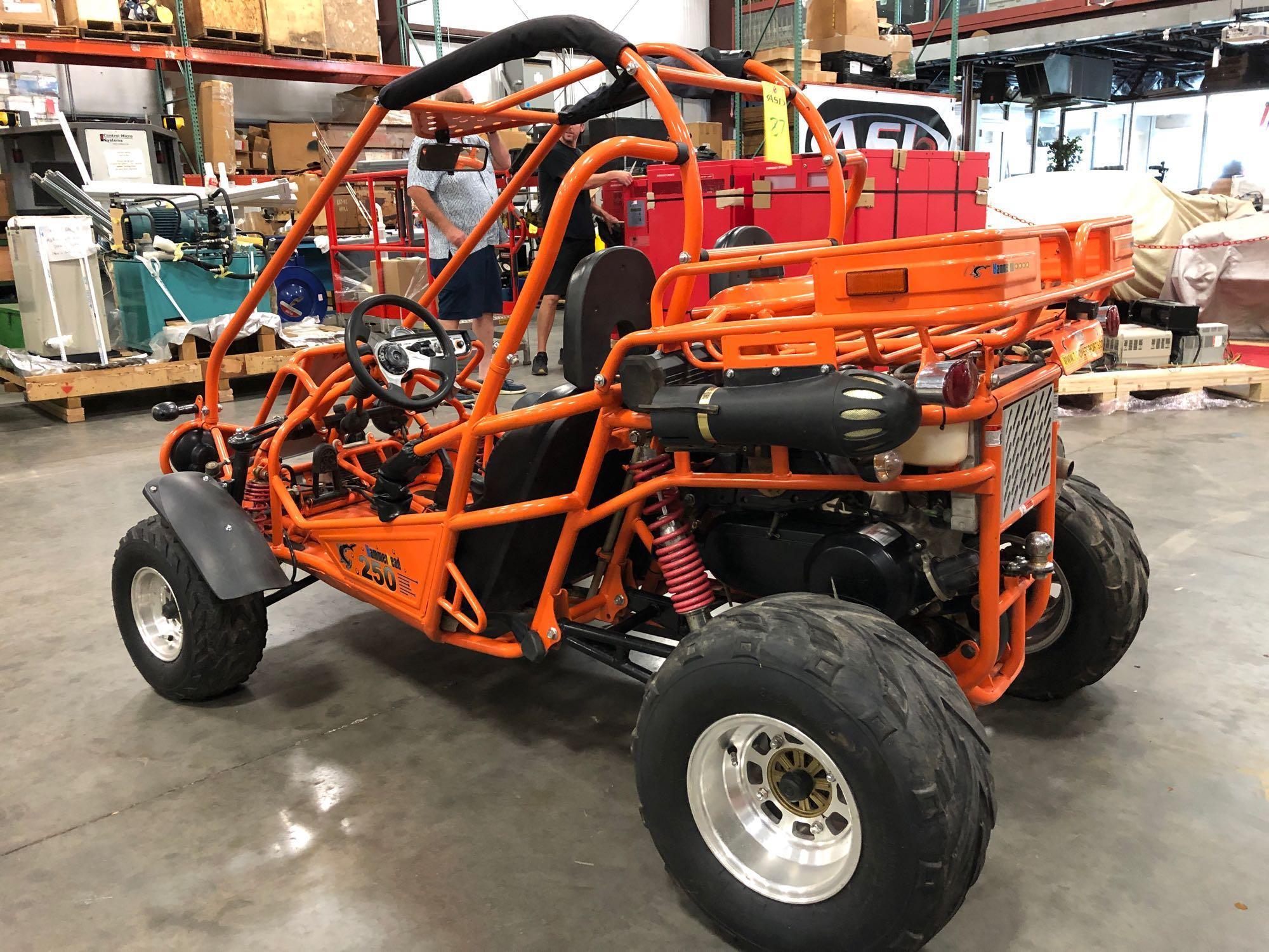 HAMMER HEAD 250 GO KART, LOADED, RUNS & DRIVES