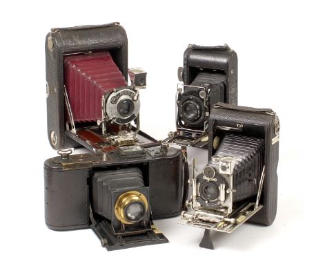 Ensign Auto-Speed Camera &amp; Other Uncommon Cameras. To include Krugener Delta (with Dutch label), 1A Speed Kodak etc (Bob 