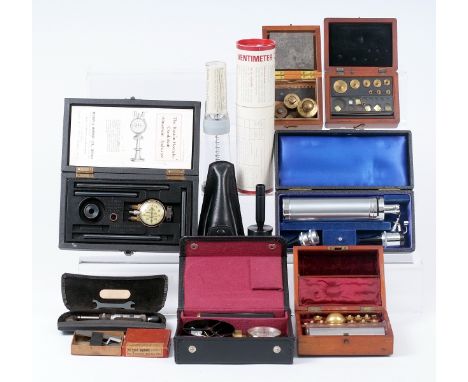 Negretti &amp; Zambia Aneometer &amp; Other Scientific Instruments. Including crankshaft alignment tool, Moore &amp; Wright m