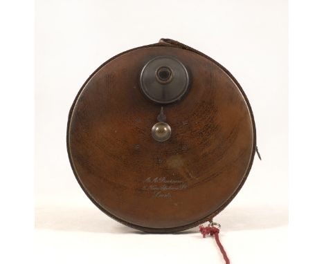 RARE C P Stirn Photografhisohe Concealed Vest Camera, Model No1, #38391. Complete with original outer leather retaining strap