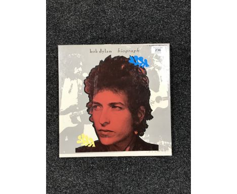 Bob Dylan : Biograph 5 Record Deluxe Edition, a boxed set containing the five records as well as the original two booklets, C