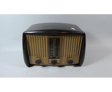 A Vintage Bakelite Cased GEC Radio, 38cm WIde 