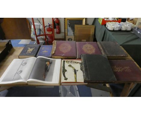 A Collection of Various Vintage Books to Include Natural History, Birds, Guns, Art Books etc 