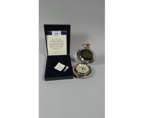 A Dalvey St Elmo Travel Alarm Clock with Guarantee and Booklet in Original Case 