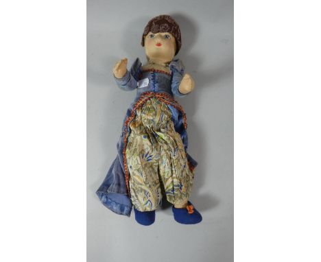A Vintage Norah Wellings Style Doll, 37cm High 