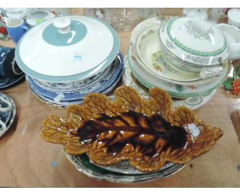 A selection of ceramic plates and tureen 