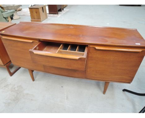 A vintage teak sideboard, labelled Welters of Wycombe