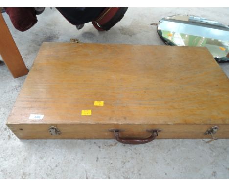 A vintage portable table