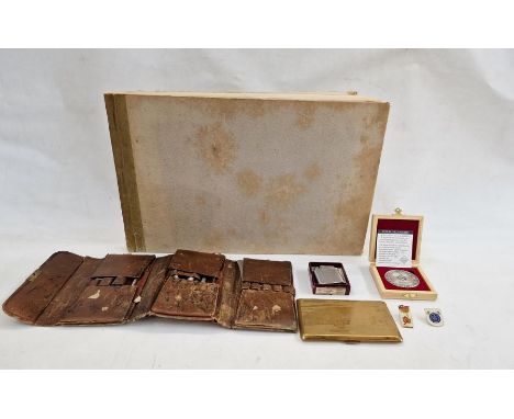 A record discography volume I, a leather-cased pedicure set, Ronson lighter with box, Kuala Lumpar 1998 Commonwealth Games me