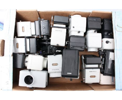 A Large Selection of Leitz Wild MPS52 Microscope Cameras, some with Leica film backs (a lot)