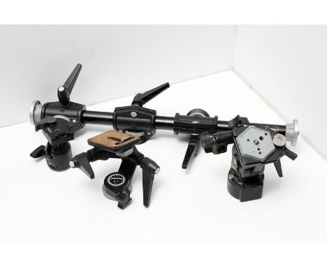 A Small Selection of Manfrotto Heads, including 486RC2, 115, 136 and 131DDB (4)