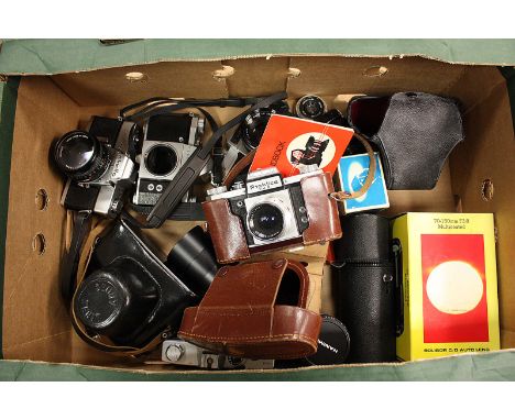 A Selection of Various Cameras, including Praktica FX2, Minolta RT303 and more (a lot)